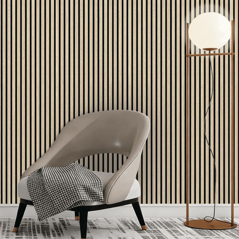 Akupanelen in een stijlvolle entree