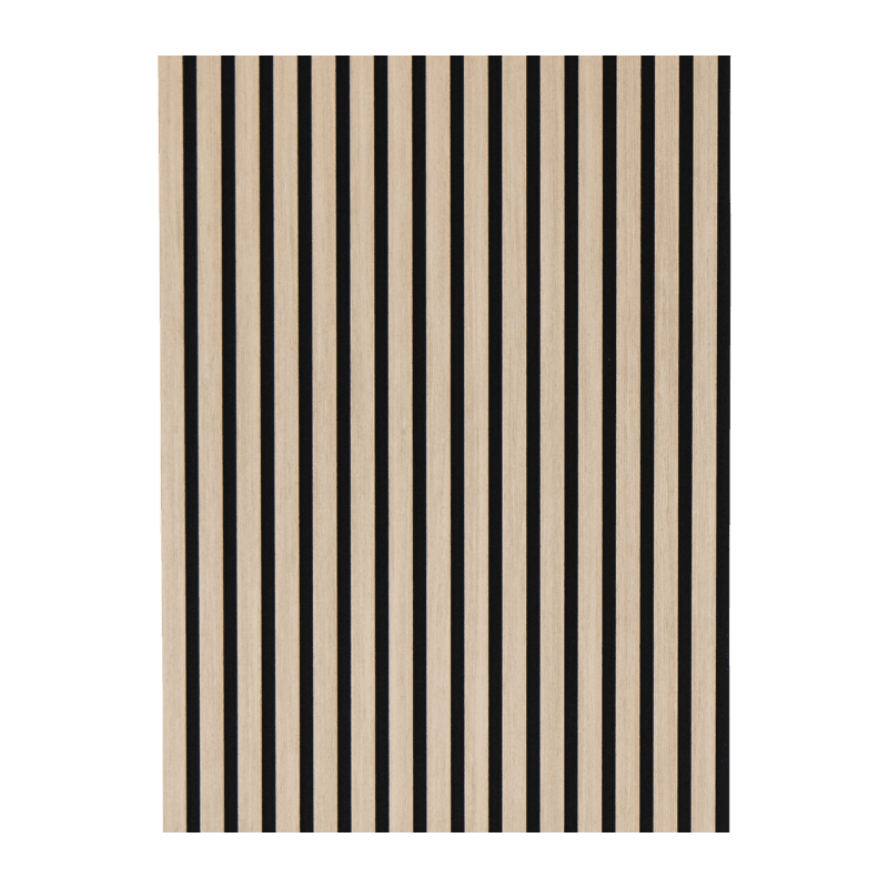 Akupanel | akoestisch wandpaneel 260x60 cm | Natuurlijk eiken