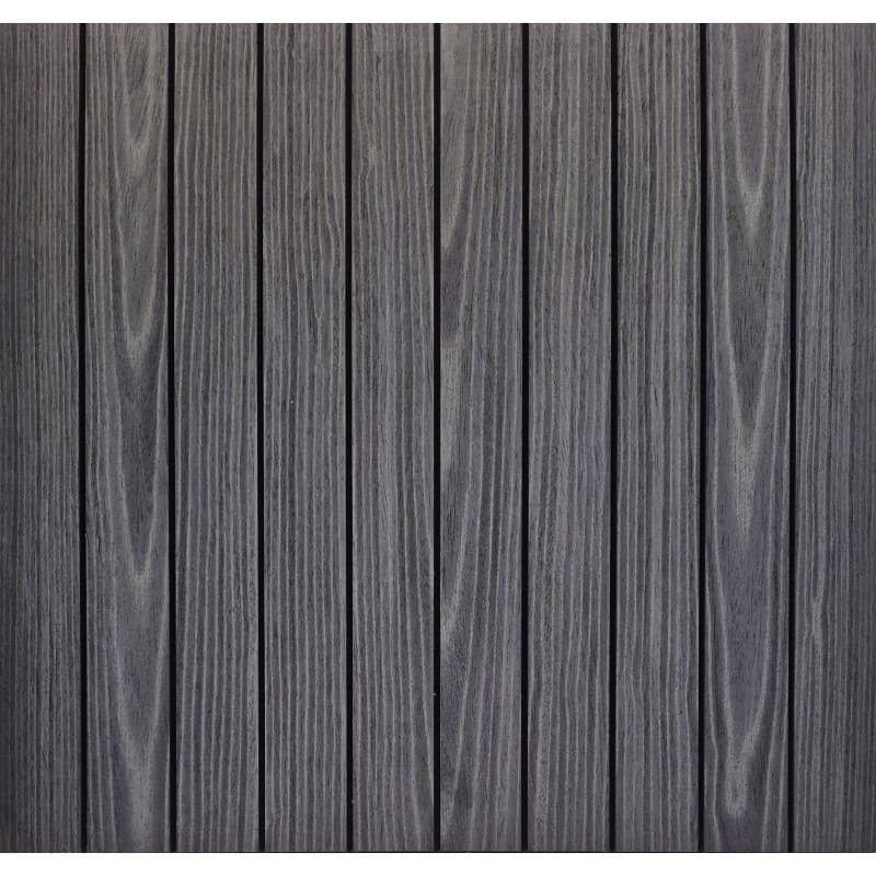 Akupanel | akoestisch viltpaneel 270x60 cm | Zwart ebben